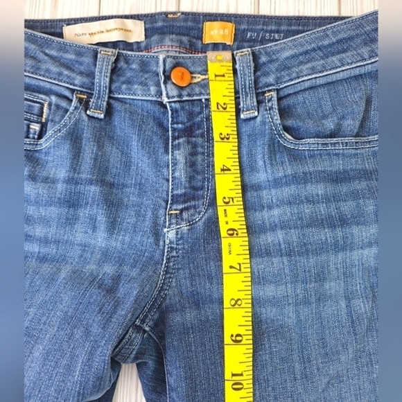 Anthropologie Pilcro Stet Slim Ankle Jean in Medium Wash Size 28 - Picture 14 of 14